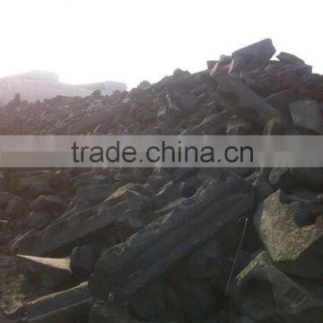 FC 97%80-150mm/150-300mm Aluminum used carbon anode/Carbon Anode Scrap