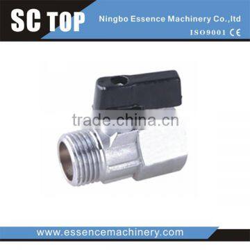 China Manufacture Forged Brass Ball Valve 1/4 MPV04