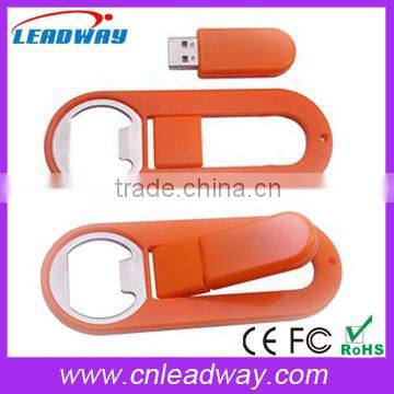 Best quality plastic usb bottle opener beer bottle opener usb 2.0 memory stick, colorful usb 8 gb