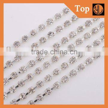 Wholesale Glass Diamonds,glass Diamond Chain Roll,all Sizes From Ss6-ss38 photo-2