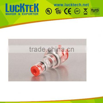 CUFG CUFG Reducer Clear Red Bodied Fiber Optic Pushfit Connectors