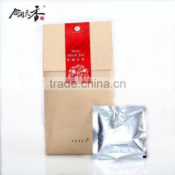 Prevent Cirrhosis Rose Flower Flavor Black Teabags photo-2