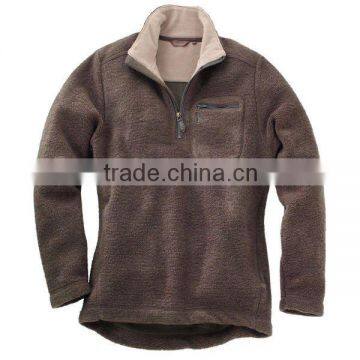 Men's Polar Fleece Pullover Jackets