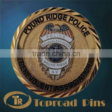 Quality hot sale manufactured challenge coin with printing