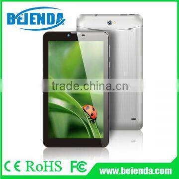 7inch 3g tablet pc Processor Mediatek MT8312 Dual core 7inch HD display 1204x600 pixels, dual camera, with dual sim card calling