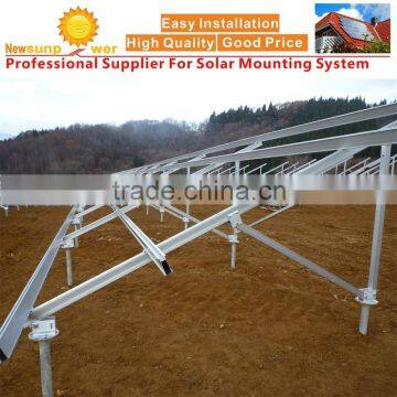 5KW,10KW Ground Aluminum Solar Mounting System