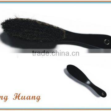 Horse hair brush with long handle