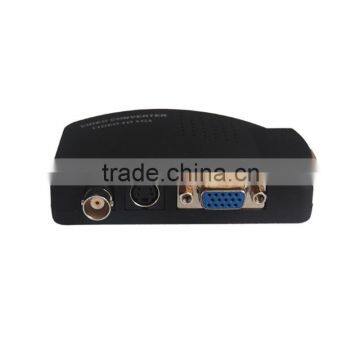 CCTV DVD DVR Camera TV S-video BNC to VGA Video Converter