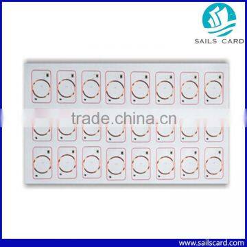 3*8 / 5*5 Layout 13.56MHz Ntag216 RFID Inlay for Making Card