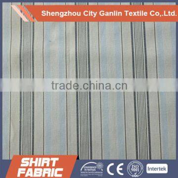 cotton twill fabric shaoxing shengzhou yarn dyed best sell fabric garment fabric man shirts65% polyester 35%