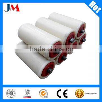 Industrial Lime Plant Belt Conveyor parts Idler Roller with frame for sale