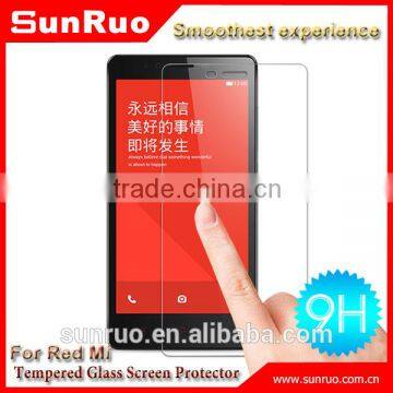 Tempered Glass Protector for Xiaomi Hong mi Note, Screen Guard for Redmi Note2