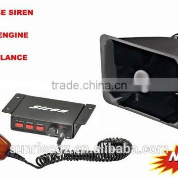 Car Electronic Siren, Amplifier,Emergency Alarm Siren,Police Siren,Siren Speaker,Alarm Speaker(SR-ES-15-3TONE)100W,12V