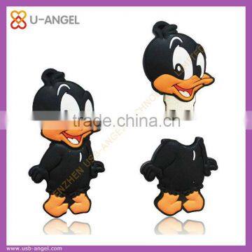 Donald Duck shape usb flash drives,animal pvc usb flash drive 8gb