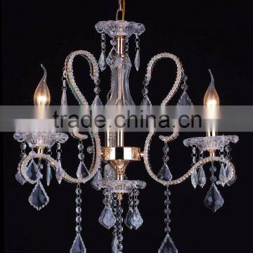 WD-1801-3/5/8 Elegant Elbow K9 Crystal Chandelier