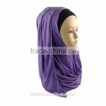 Wholesale plain jersey hijab scarf hot arab muslim hijab fashion pashmina shawl