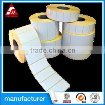 self adhesive thermal paer label roll self adhesive sticker blank sticker paper roll