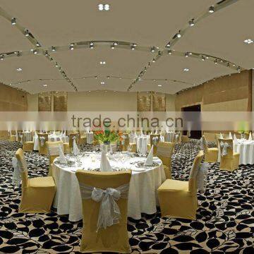100% Pure New Zealand Wool Carpets, Red Pattern Carpet, Restaurant Carpet photo-4