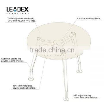 MDS Melamine Faced Chipboard PVC Edge Office Table Accessories photo-5