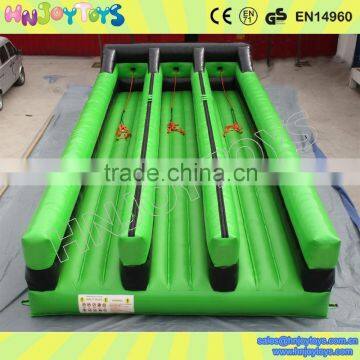 Popular commercial bungee run,inflatable bungee run for sale