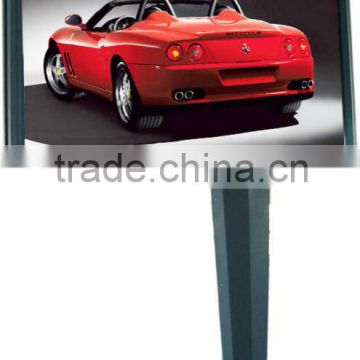 led backlit highway unipole with small packing size