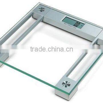 square tempered glass electronic personal scale