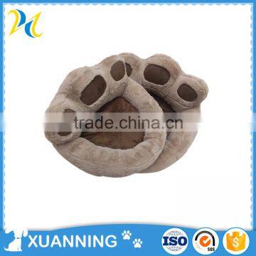 paw shape pet bed and sofa plush pet bed dog sleeping bed cute dog bed