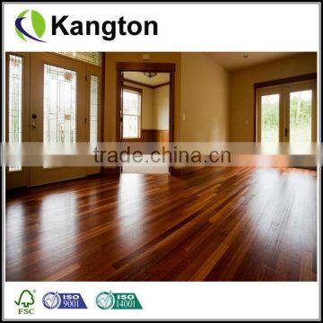 Mahogany hardwood floor