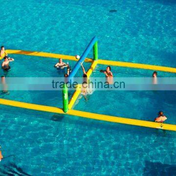 inflatable water volleyball court