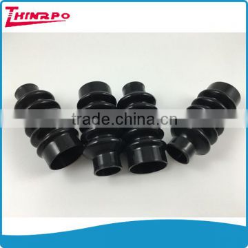 Custom Compression Molded accordion bellow Flexible Corrugated Silicone rubber Bellows