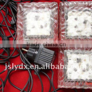 High quality low voltage led solar ice brick(3pcs/set) with competitive price