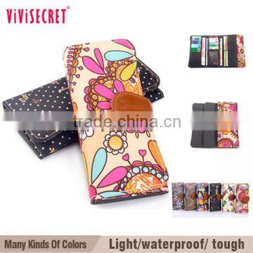Vivisecret Plain Cheap Wallets Cute Fabric Purse for Girls OEM photo-3