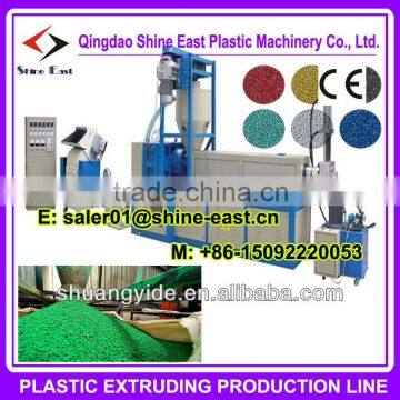 Plastic pelletizer / hot cutting or cold cutting granulation machine