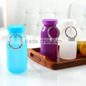Light Portable Outdoor Silicone Foldable Water Bottle photo-5