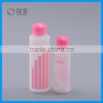 Cosmetic drawing scale dilution lotion bottle