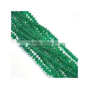 One Strand Green Onyx Natural Gemstone Beads