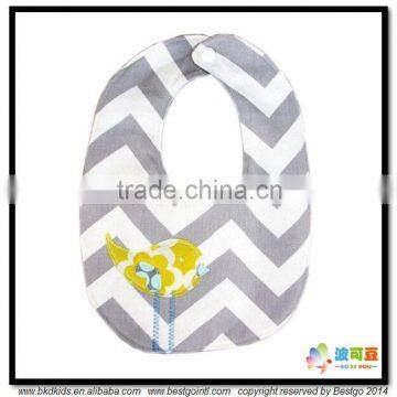 BKD soft cotton cheap baby bibs factory