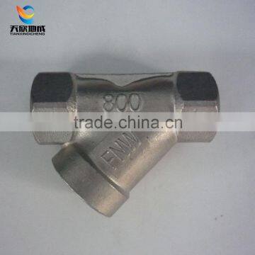 China facotry customized stainless steel pipe fitting three way elbow