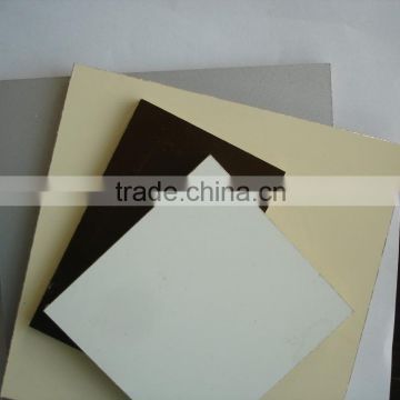 6mm white RAL9010 Aluminium faced mdf board