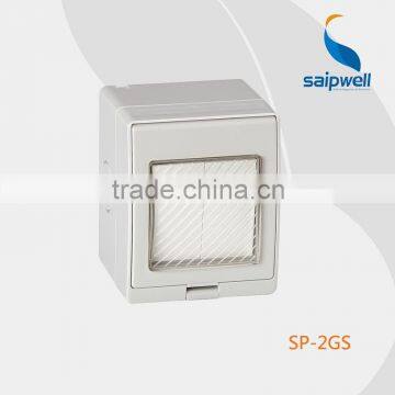 Touch power dustproof switch SP-2GS