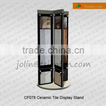 CF078 fliesen Ausstellung exhibition stand factory / Page turning type rack