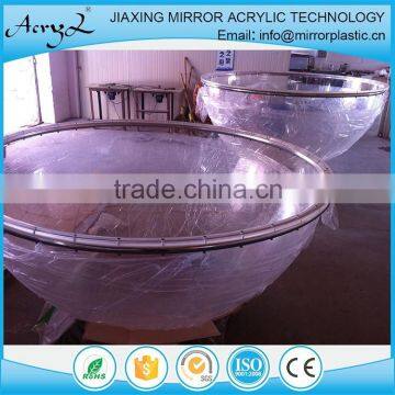 Transparent Colored or Clear Acrylic Ellipsoid Ball photo-6