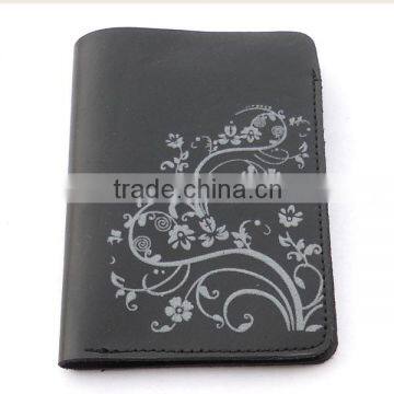 2016 Customize genuine leather passport cover