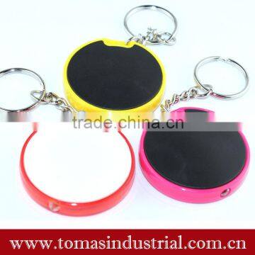 Supply Custom Plastic Round Led Keychain Light--Top Top Selling photo-5