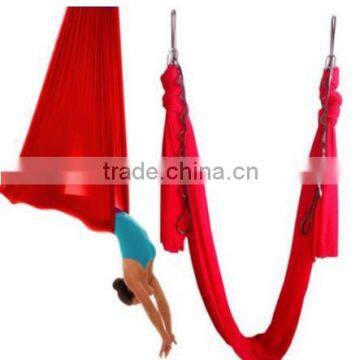 Elastic Pilates Hammock Yoga With Yoga Stretch Belts Carabiner Daisy Chain