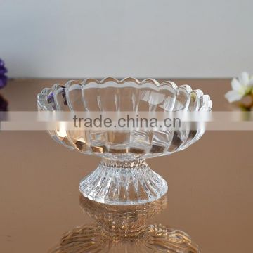 Transparent Glass Ice Cream Cup with high quality and best price