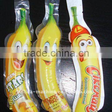 Flavoured drink pouch filling sealing packing machine