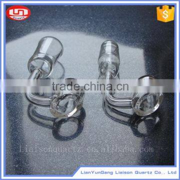 Clear color and 4mm thickness 10mm quartz nail