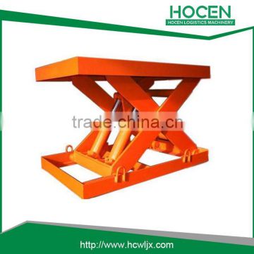 China manufactures fixed scissor lift home elevator for warehouse,dock,assembly lines