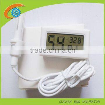 OUCHEN Digital LCD Hygrometer humidity meter tester temperature incubator thermometer with 1.5m sensor